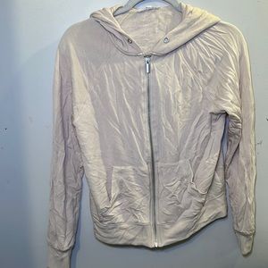 Workshop Republic Clothing Beige Zip-Up Sweater